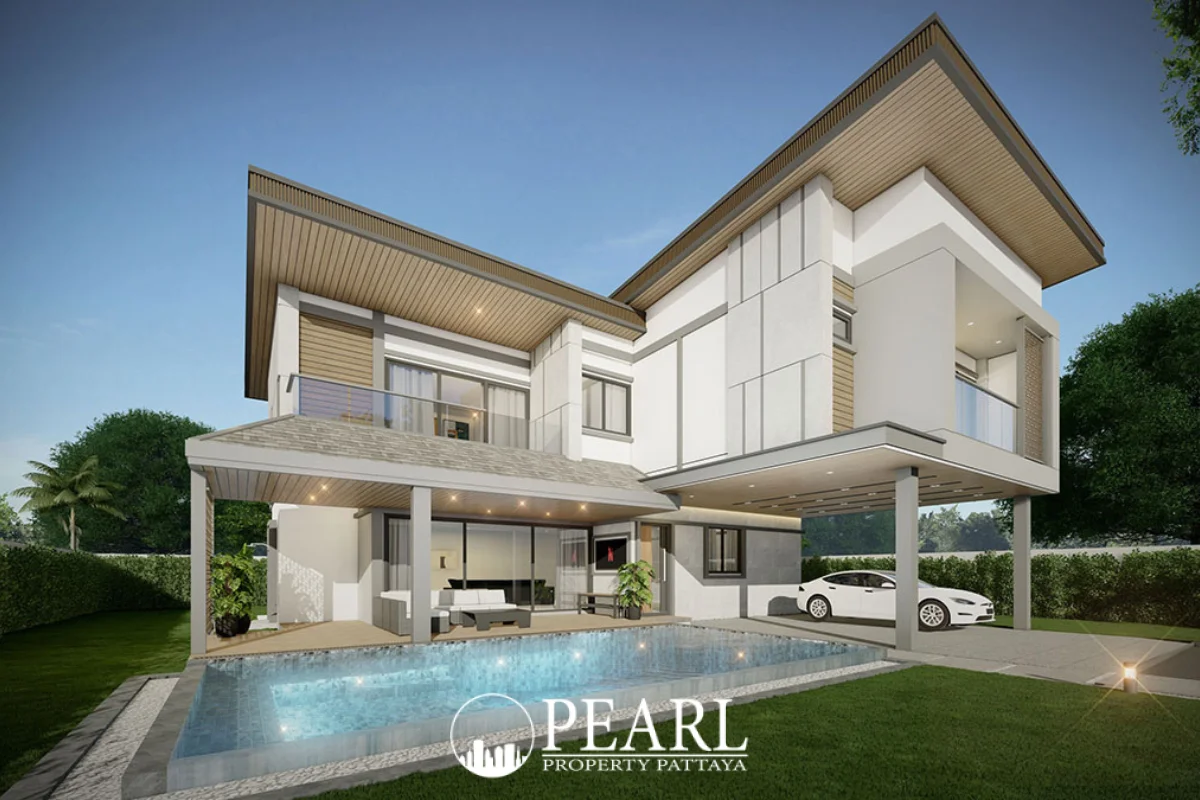 3 Bedroom House for Sale at Zensiri Estates and Residences – 3 Bedrooms House in Bang Lamung