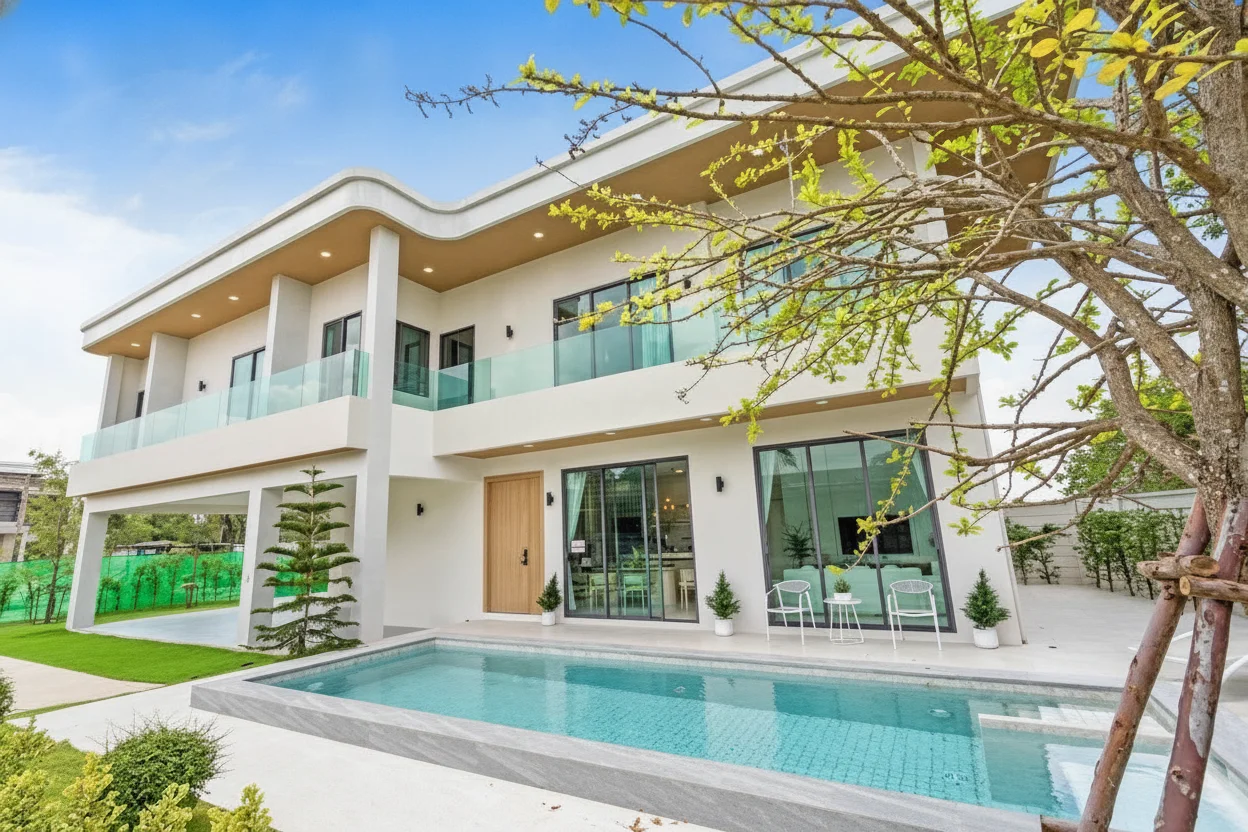 Perla Villa – โครงการวิลล่าในMabprachan