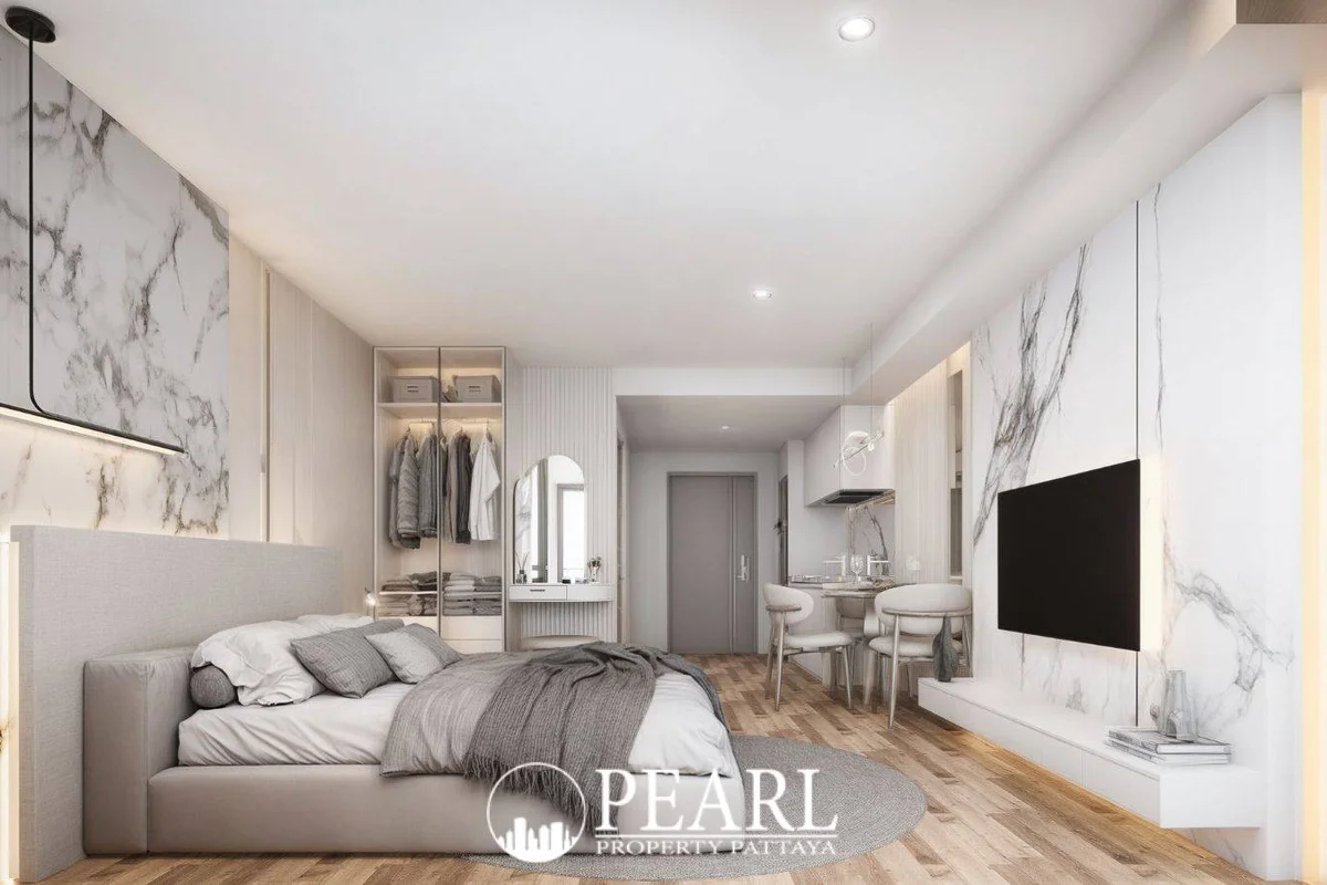 Studio Condo for Sale at Siam Oriental Oasis – Studio Condo in Bang Lamung