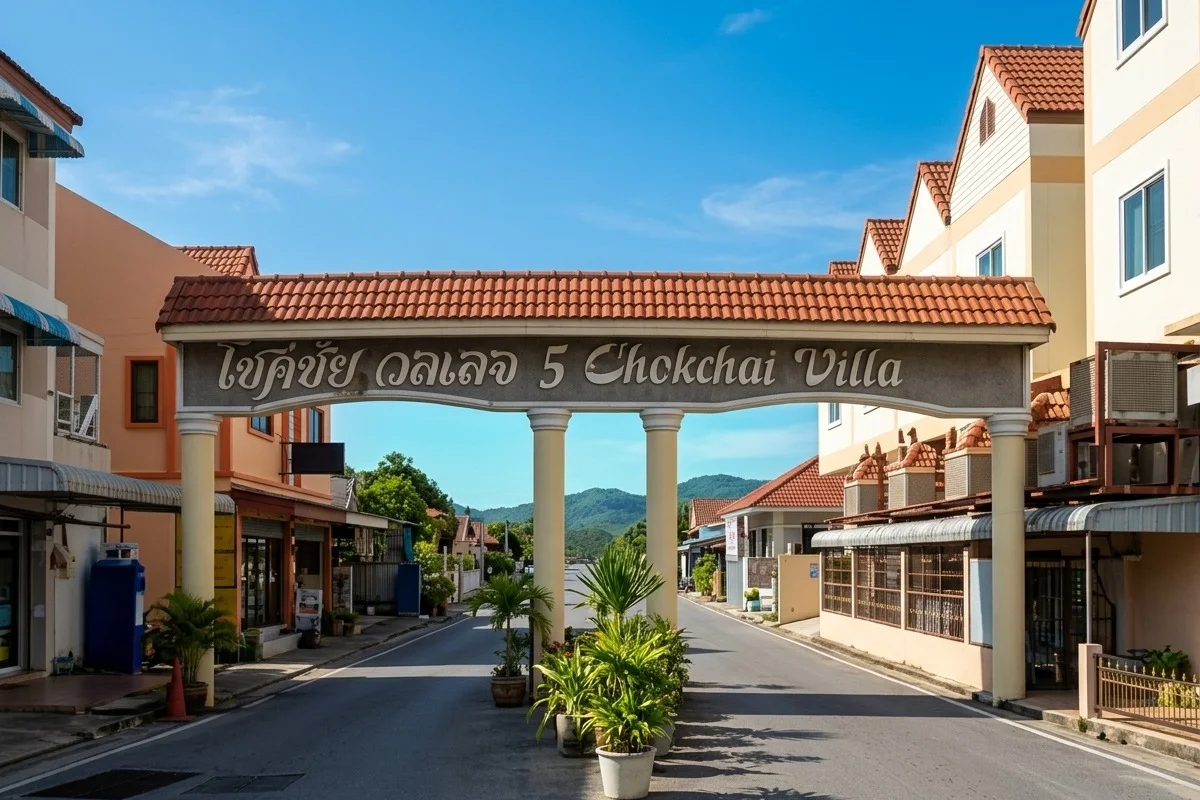 Chokchai Village 5 in Nong Prue, Pattaya