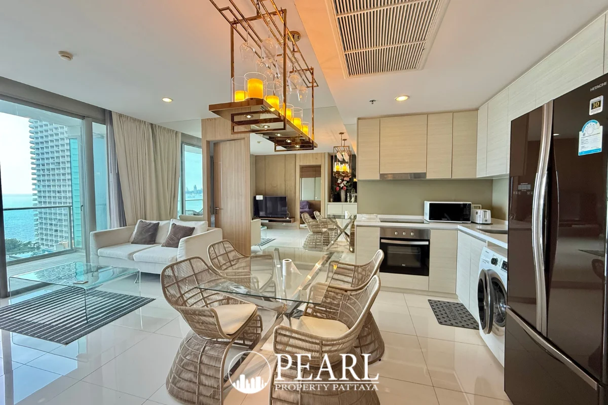 2 Bedroom Condo for Sale at Riviera Wong Amat Beach – 2 Bedrooms Condo in Na Kluae