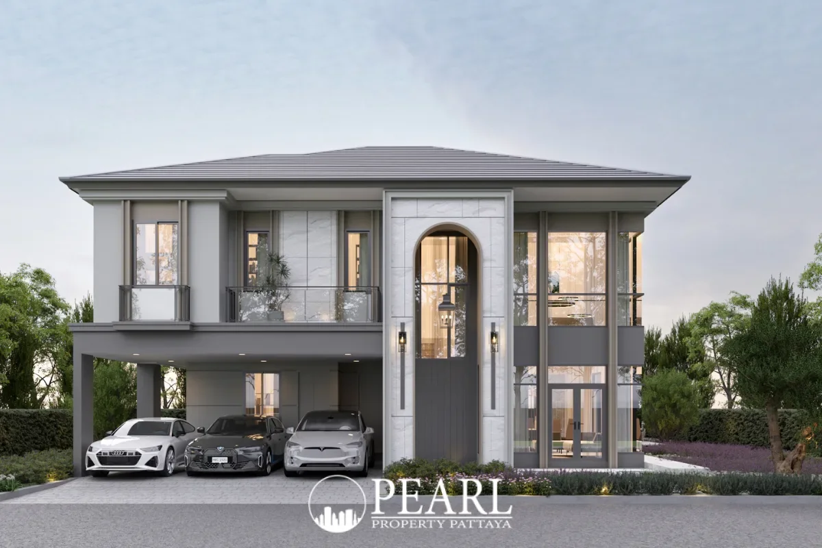 4 Bedroom House for Sale at The Palm Pattaya Chaiyapornvitee 25 – 4 Bedrooms House in Nong Pla Lai