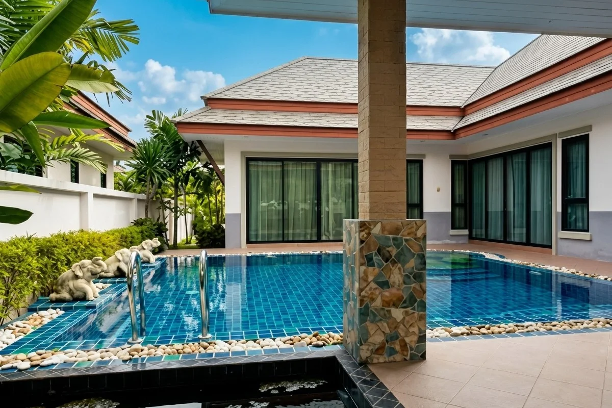 Baan Dusit Pattaya Village 1 – โครงการวิลล่าในHuai Yai