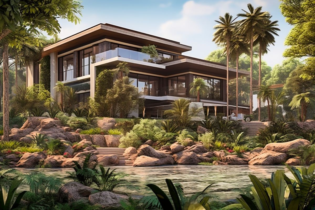 Land with House