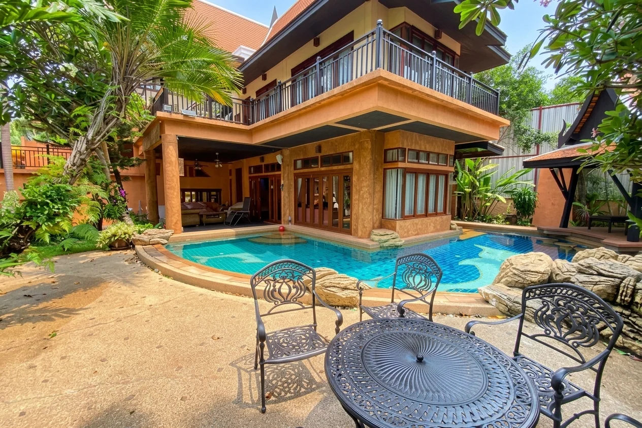 4 Bedroom House for Sale at Dharawadi – 4 Bedroom House in Jomtien