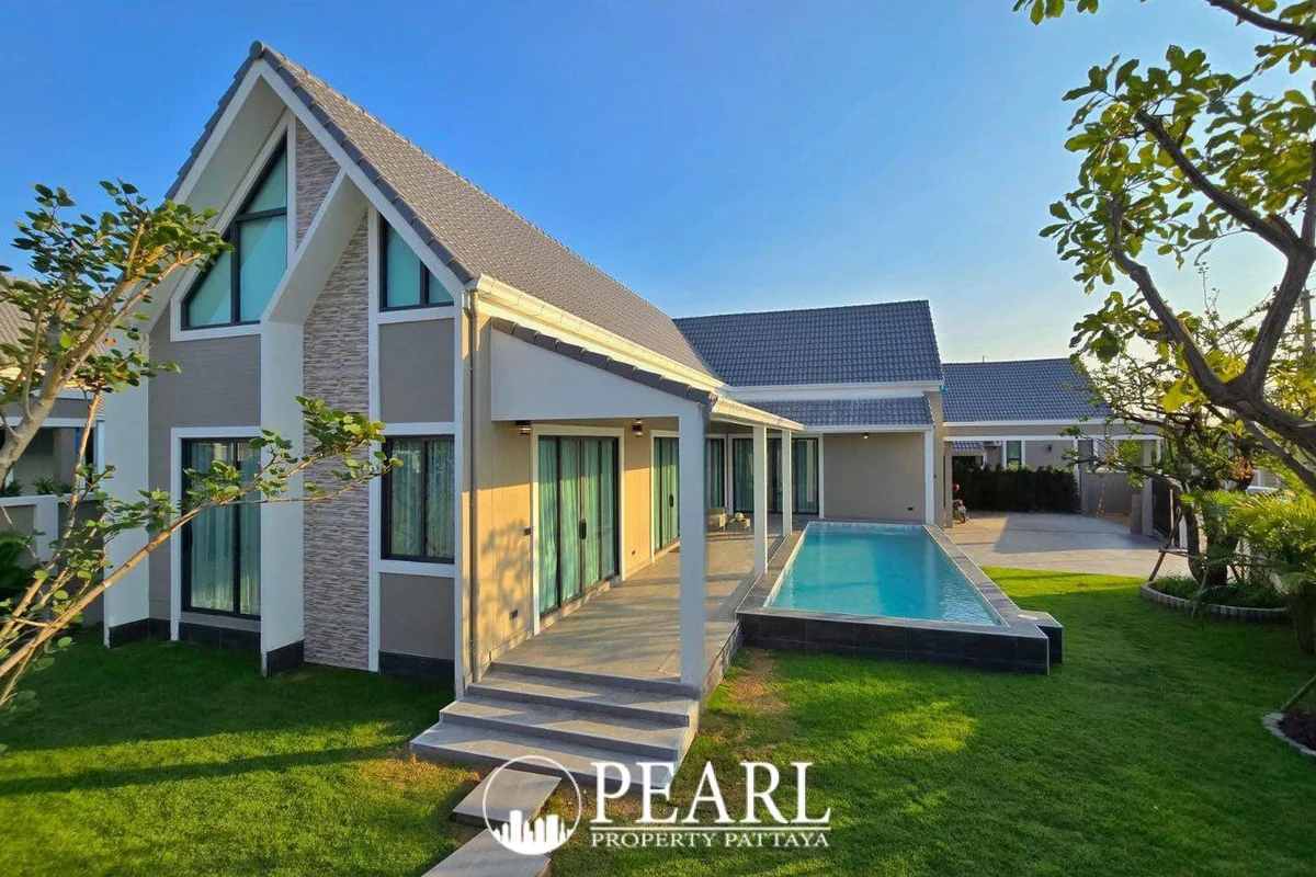 3 Bedroom House for Sale at Living 36 At Pong Mabprachan Lake Pattaya – Villa/House for Sale in Pattaya